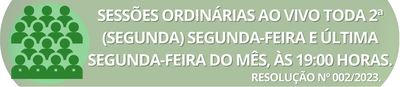 SESSÕES ORDINÁRIAS AO VIVO